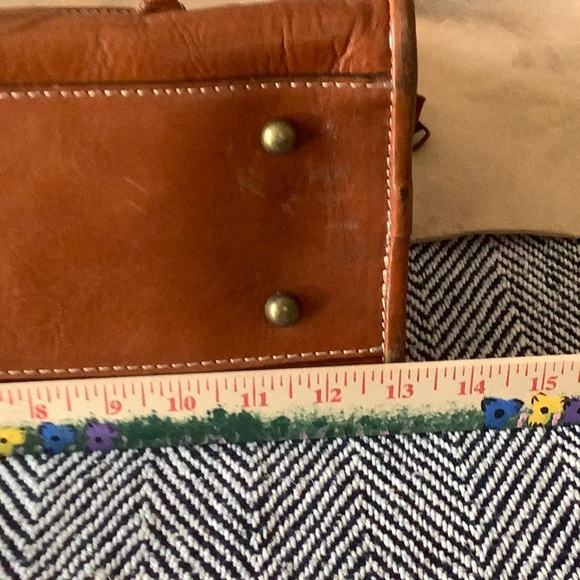 Patricia Nash Paris Tooled Leather Small Satchel with Dust Bag - Picture 6 of 9